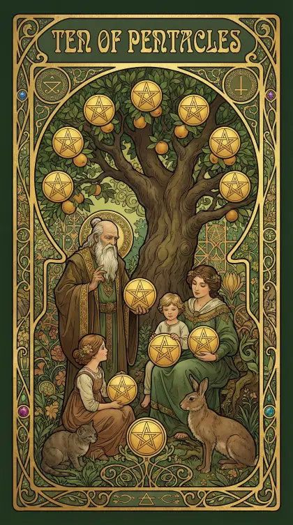 Ten of Pentacles